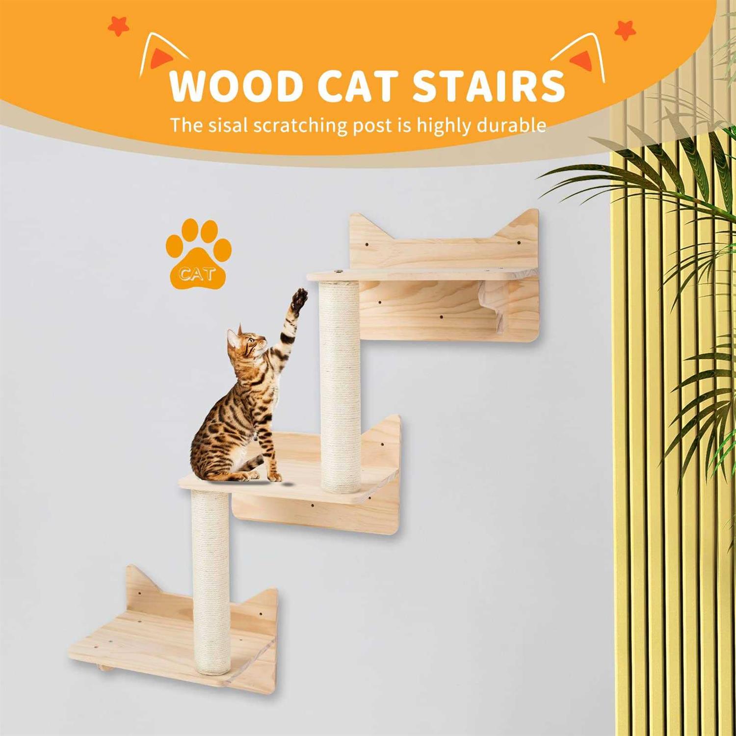 NOVGOBHOT Cat Wall Shelves, Furniture Set, Shelves and Perches for Wall - Pet Supplies online store