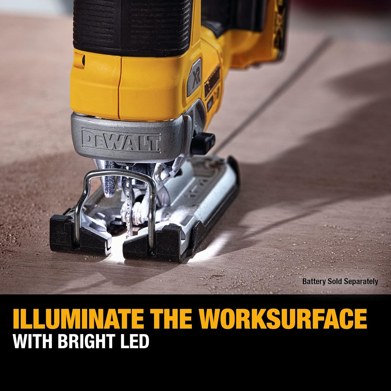 DEWALT 20V MAX XR Jig Saw, Tool Only (DCS334B)
