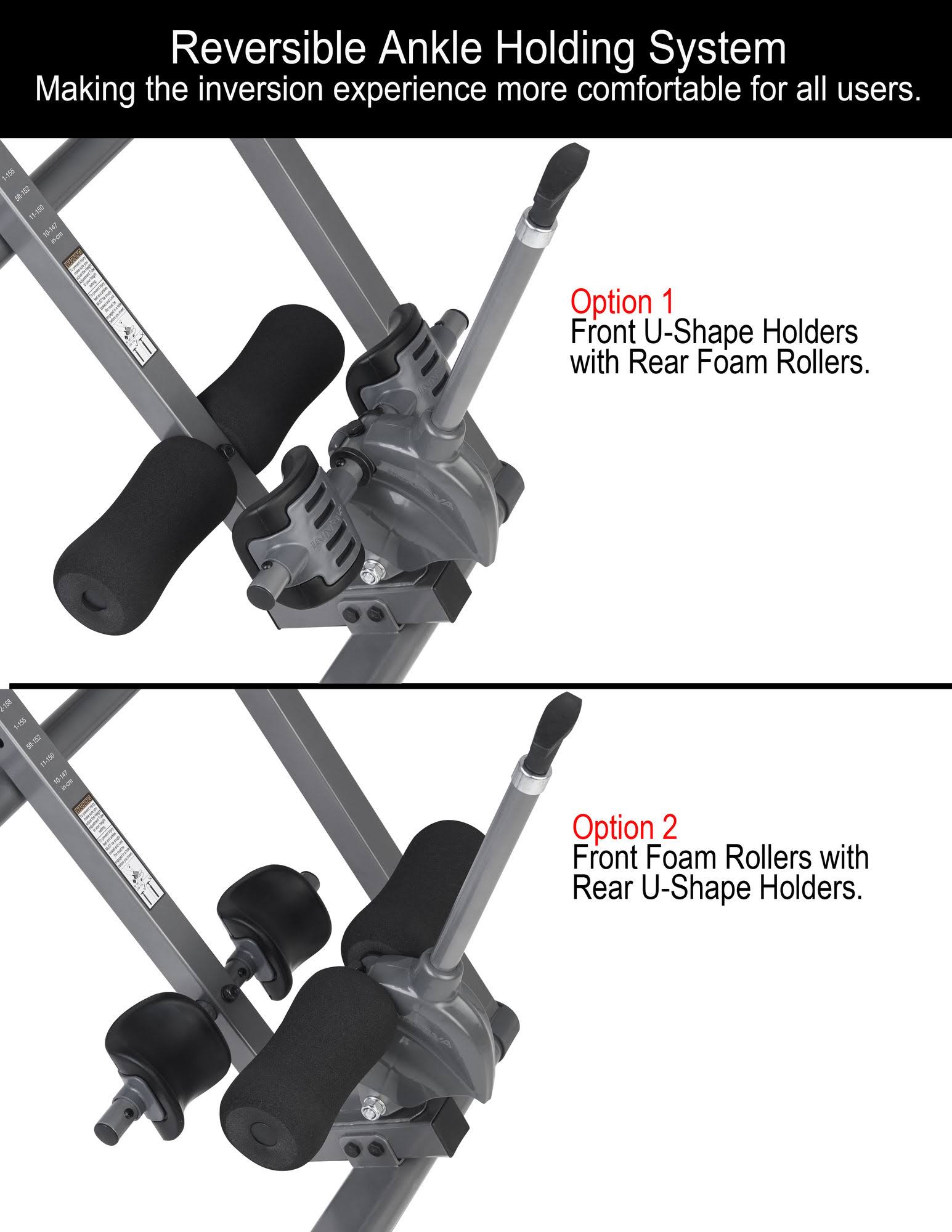 Innova ITM5950 Inversion Table with Advanced Heat and Massage Therapy