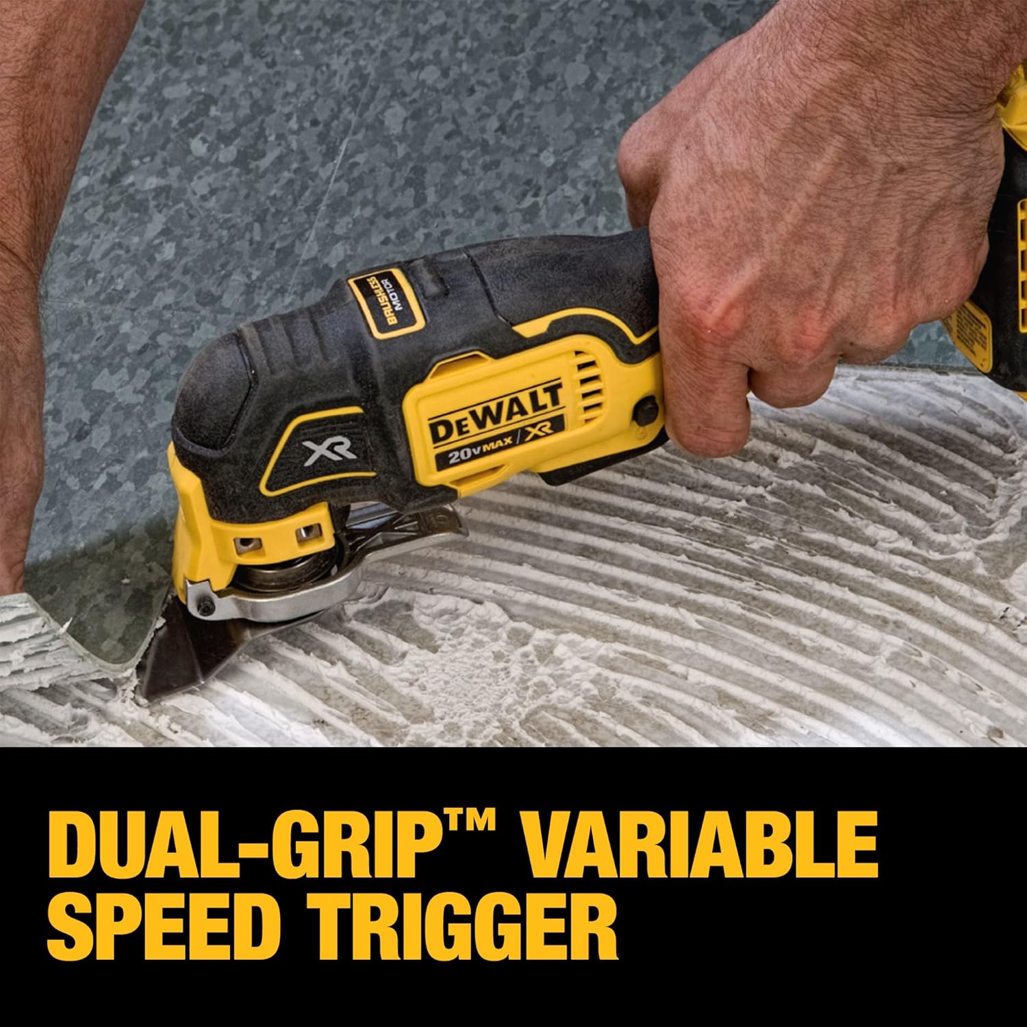 DEWALT DCS355C1 20V Max XR Brushless Oscillating Tool Kit