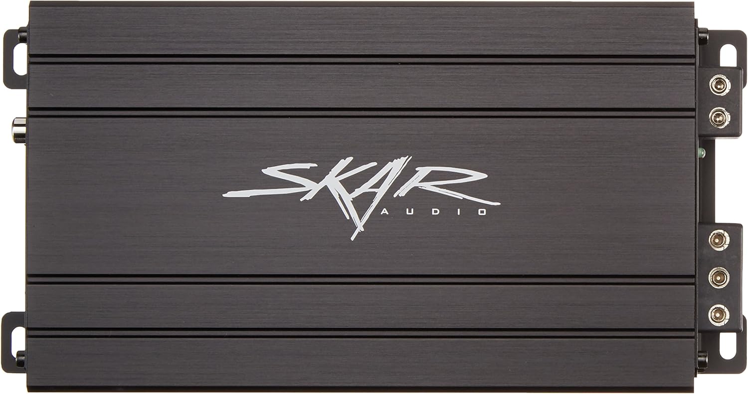 Skar Audio SK-M5001D Compact Monoblock Class D MOSFET Car Amplifier, 500W