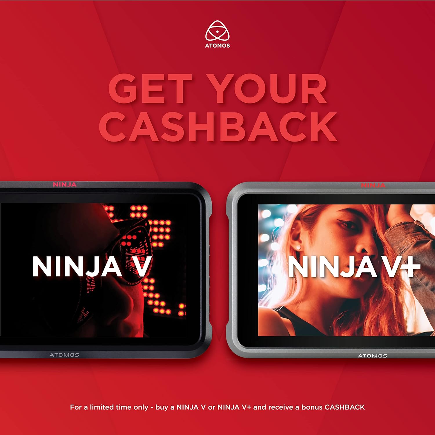 Atomos Ninja V Atomos Ninja V 4Kp60 10bit HDR Daylight Viewable 1000nit Portable Monitor/Recorder ATOMNJAV01