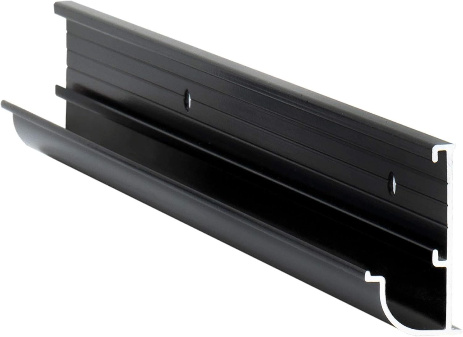 RecPro RV Rain Gutter Trim | Black or White Color Options | 92" Length | Aluminum | Made in The USA (5 Trim Pieces, White)