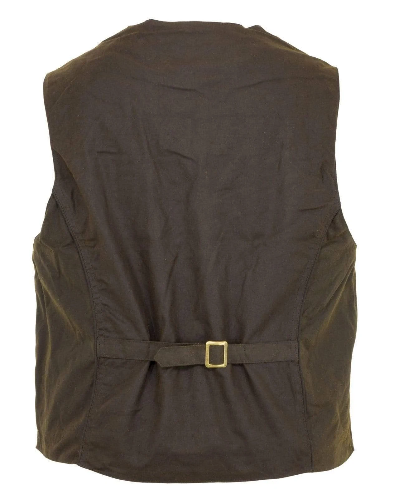 Outback Trading Oilskin Cliffdweller Vest Bronze