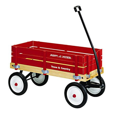 Radio Flyer 24 Town and Country Wood Toy Wagon