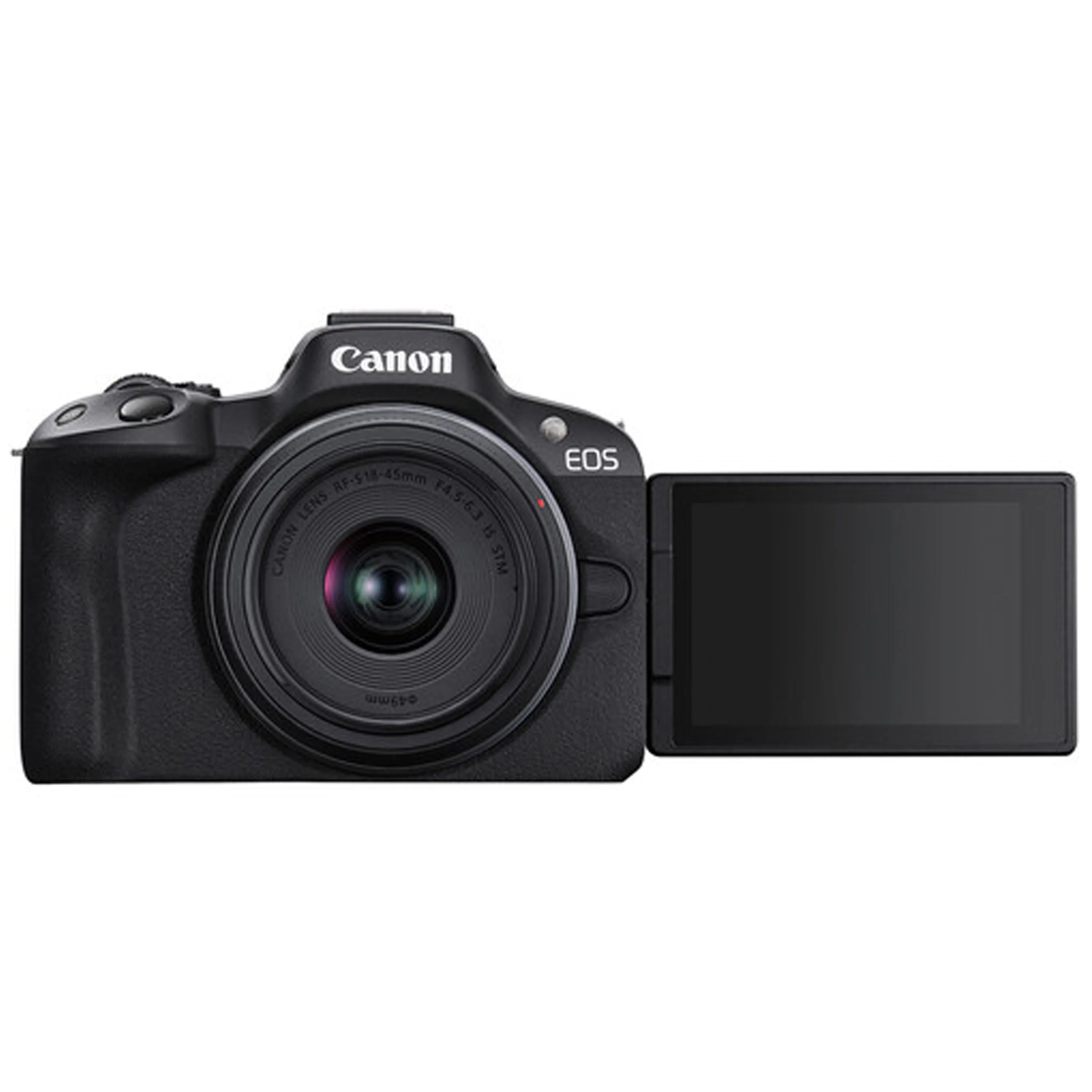 Canon EOS R50 Mirrorless Camera with 18-45mm and 55-210mm Lenses + 128GB Memory + Case + Tripod + Filters (40pc Bundle)