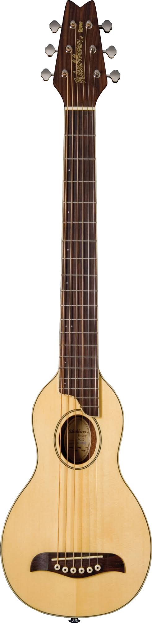 Washburn RO10 Rover Travel Acoustic Guitar (Natural) - Megean