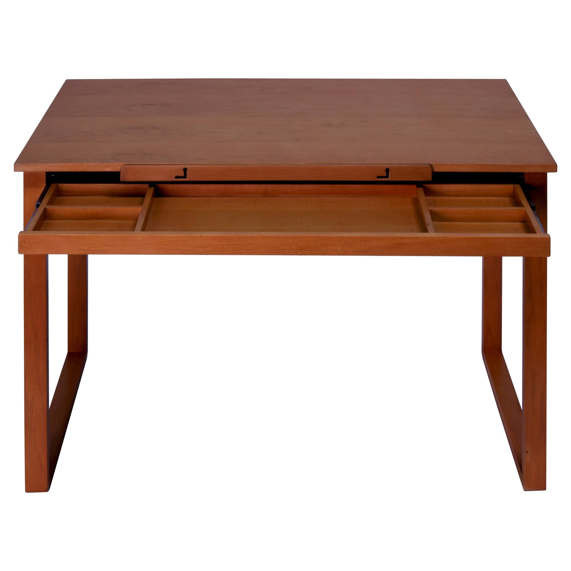 Canvas u0026 Color Wood Drawing Table Sonoma Brown - Studio Designs