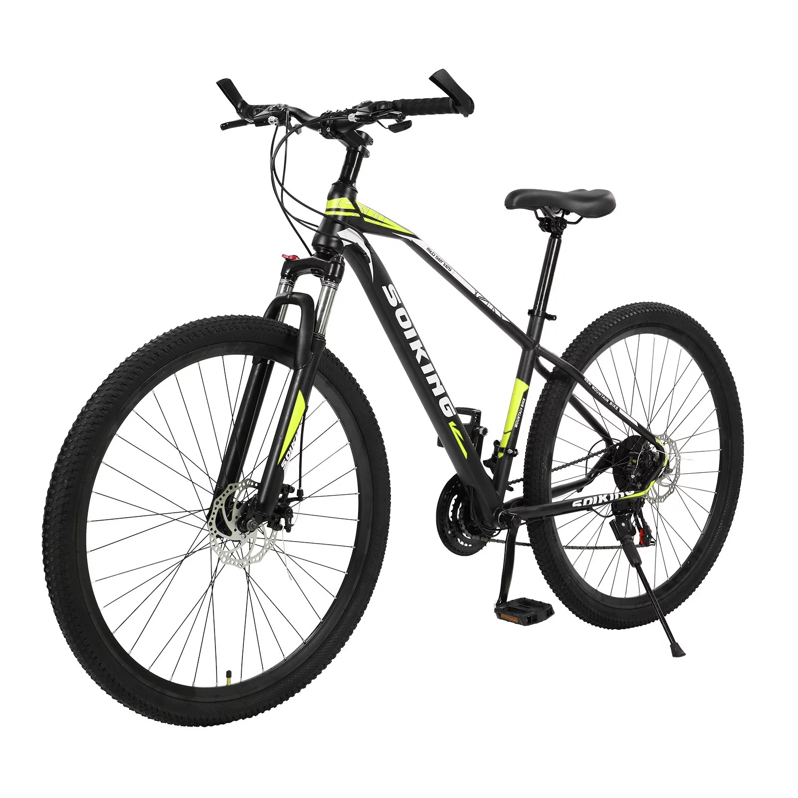 Guzom Adult Mountain Bikes- Mountain Bike 26-inch Outdoor Sports, 21-Speed , Suitable for Men and Women