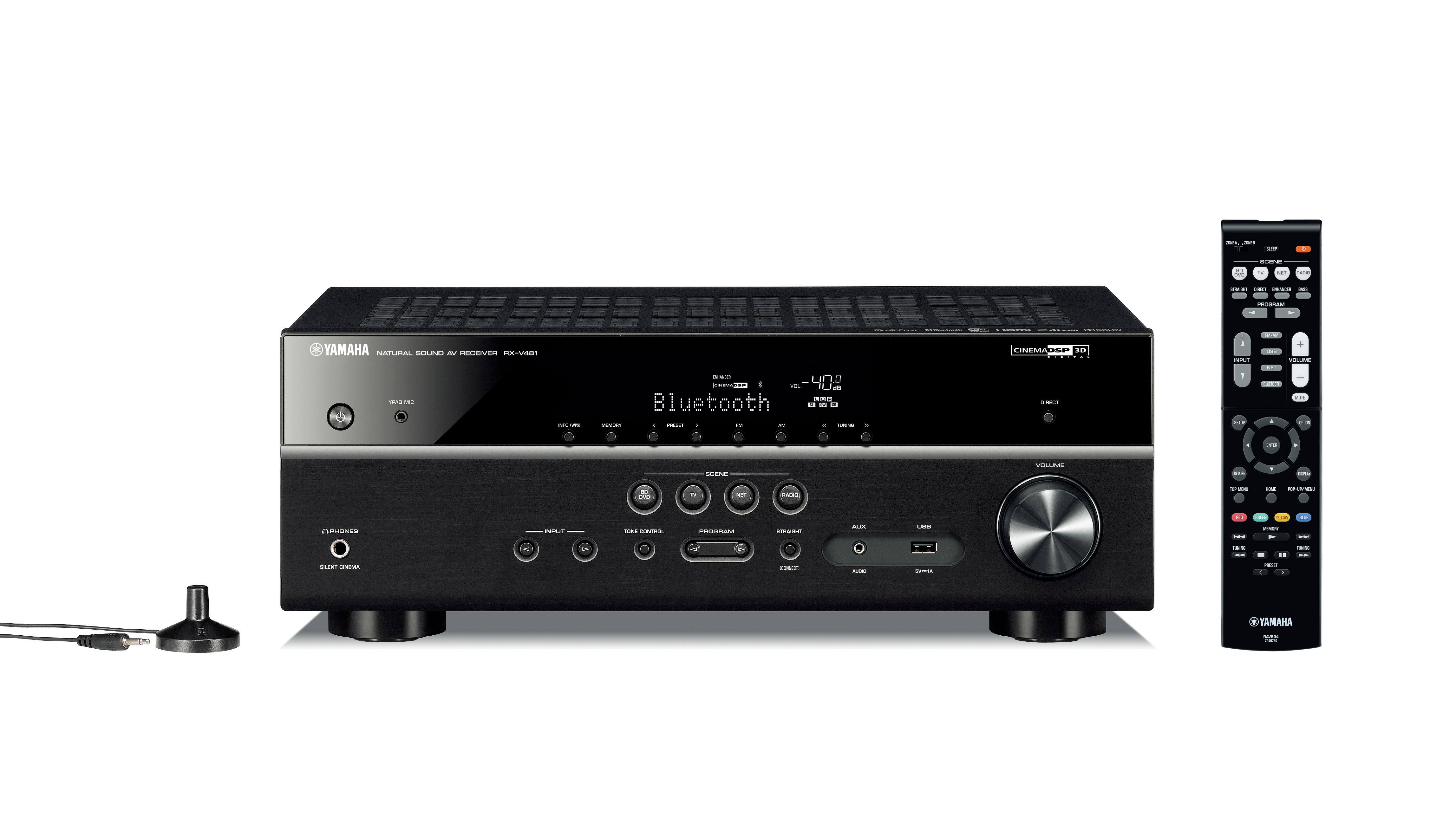 Yamaha RX-V481 5.1-Channel Network A/V Receiver (Black)