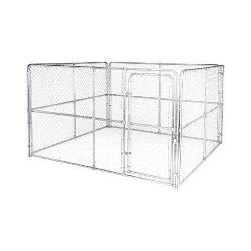 Stephens Pipe &amp; Steel LLC Dog Kennel System Gold Series 10 x 10 x 6-ft. DKA11010 - Pet Supplies online store