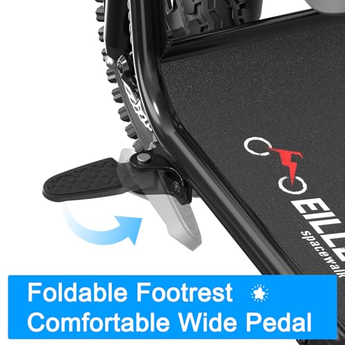 Electric Scooter with Seat for Adult, 36V/48V Electric Scooter with 350W/500W Motor 500W/750W Peak Power, 20 Mile Range, 17.4mph/18.75mph, e Scooters with Adjustable Seat