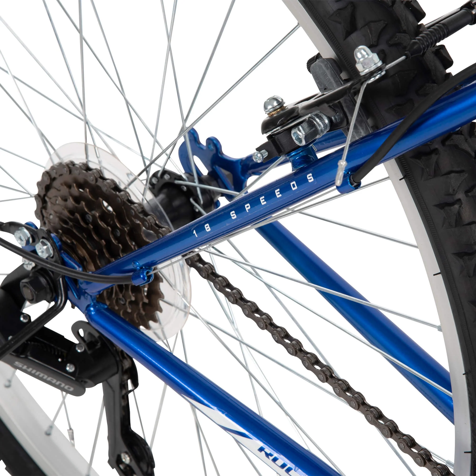 Huffy 26-inch Rock Creek Men's Mountain Bike, Ages 13 and Up, Blue