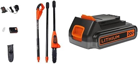 BLACK+DECKER 20V Max Pole Saw, 8-Inch, Cordless (LPP120)