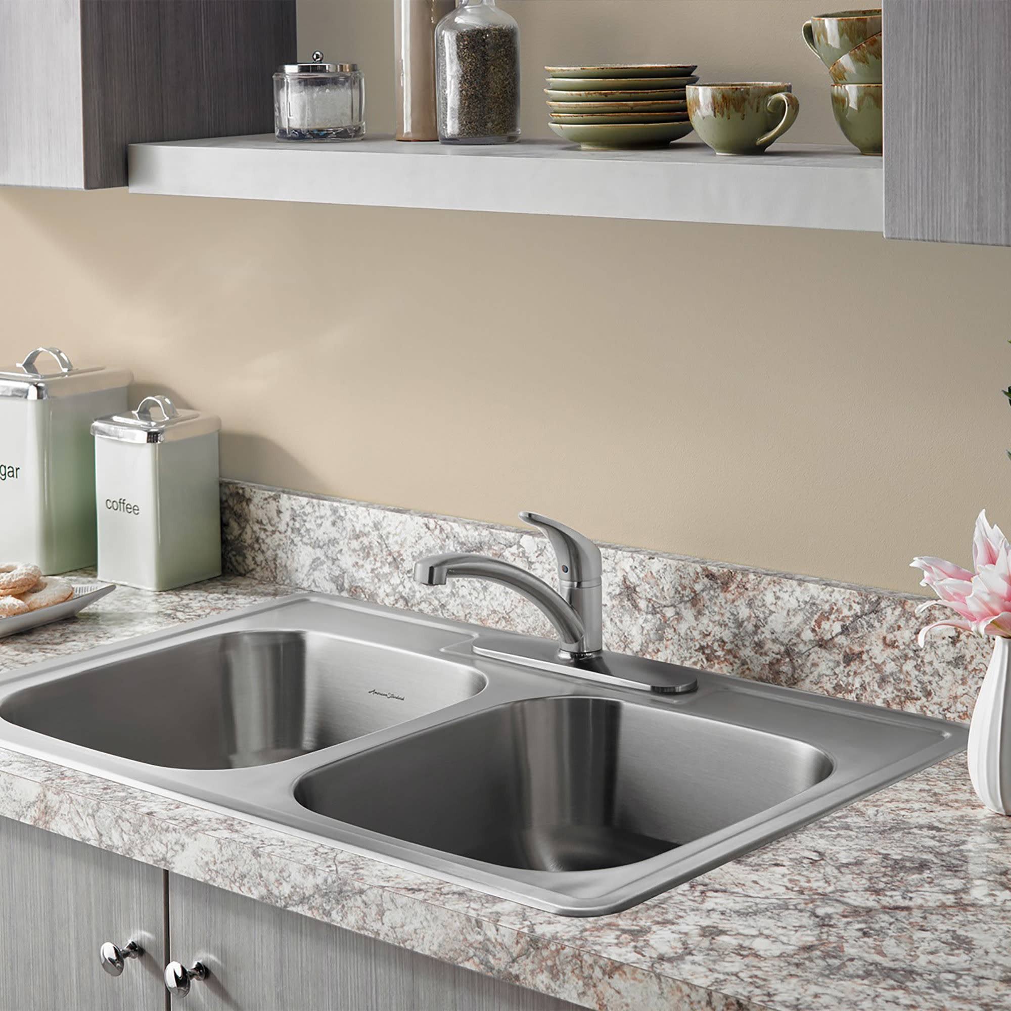 American Standard Colony Pro Single-Handle Kitchen Faucet (Stainless)