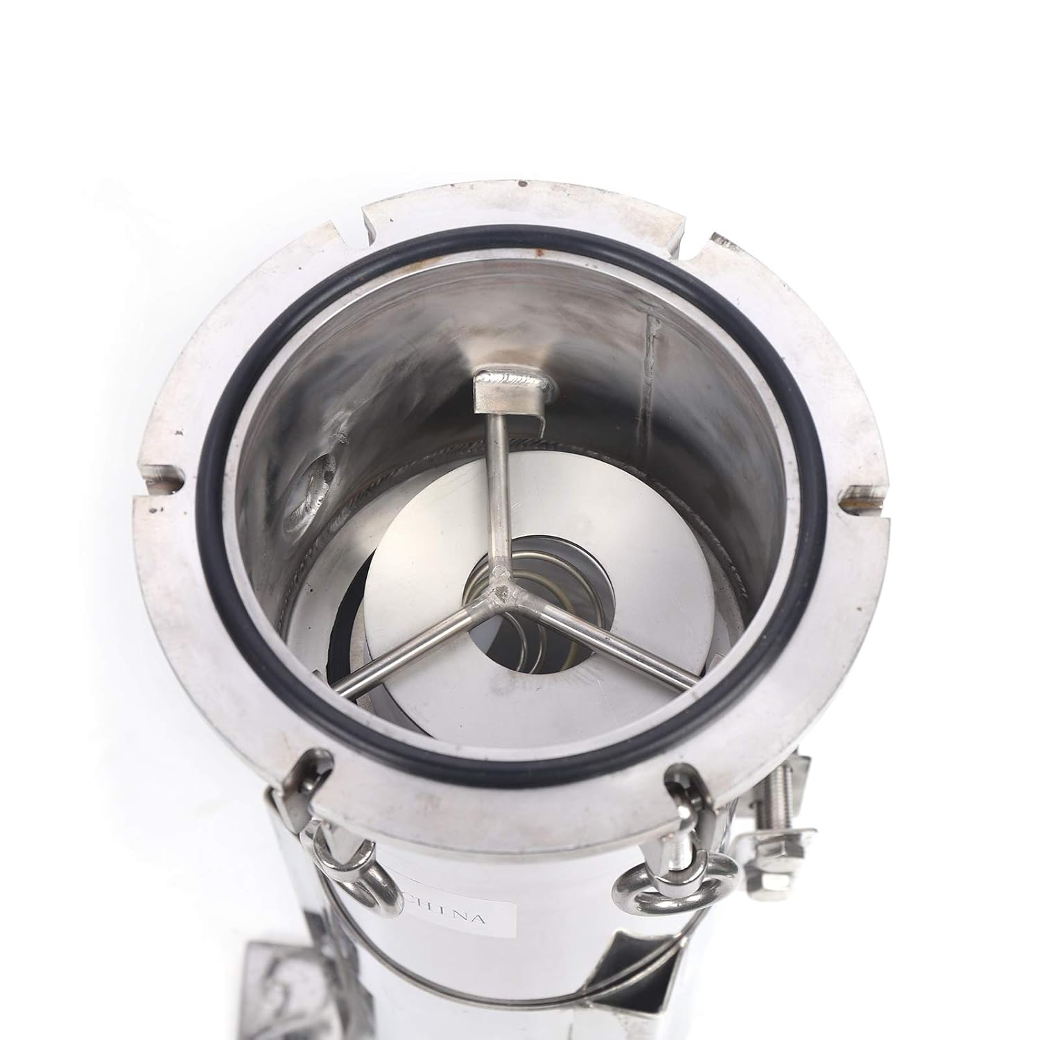 4 Bag Filter Housing,Bag Filter Housing Bag Filter Housing 304 Stainless Steel Industrial Sock Filter Maximum Flow 10T/H Filter Area: 0.13㎡ Adjusted Around 745Mm Purification Equipment