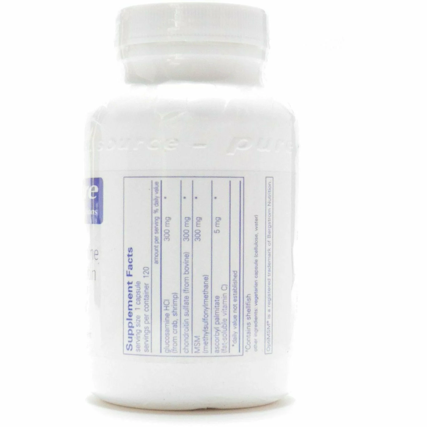 Glucosamine Chondroitin with MSM by Pure Encapsulations - Kansas Nuitrition - HNZSDS