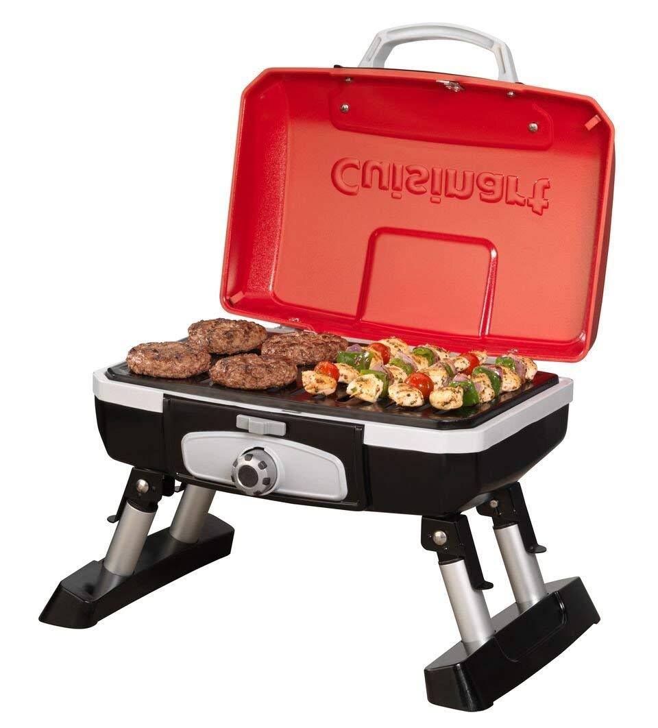 Cuisinart Cgg 180t Petit Gourmet Portable Tabletop GAS Grill Red