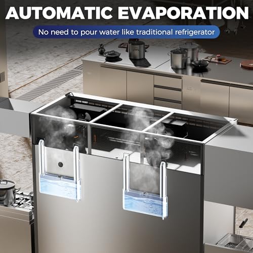 Coolski Commercial Refrigerator and Freezer Combo