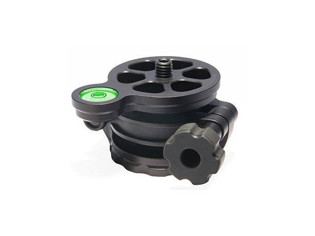 Acratech | Leveling Base, with 3/8in. Tripod Thread - Supports 25 lb
