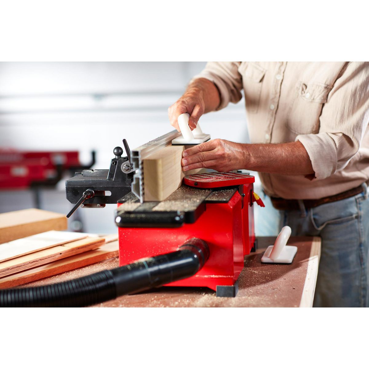 BAUER 12 Amp, 6 in. Benchtop Jointer