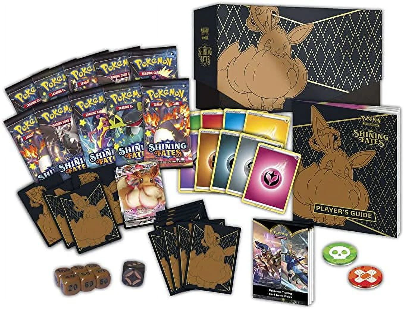 Pokemon Trading Cards Sword & Shield - Shining Fates Elite Trainer Box - 10 Pokemon TCG: Shining Fates booster packs