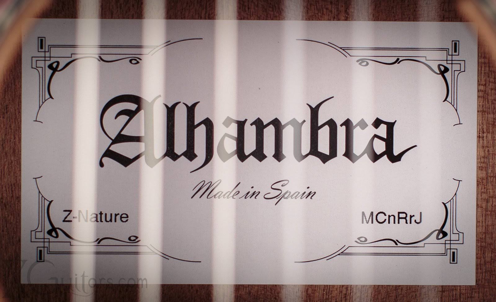 Alhambra 1OP-US Classical Guitar Cedar Top