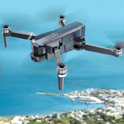 Ruko U11PRO First Drone with Camera for Adults, 4K UHD, FAA Remote ID Comply, 52 Mins Fly Time 2 Batteries, GPS Auto Return, Indoor-Outdoor Mode, Scale 5 Wind Resistance, Beginners Waypoint