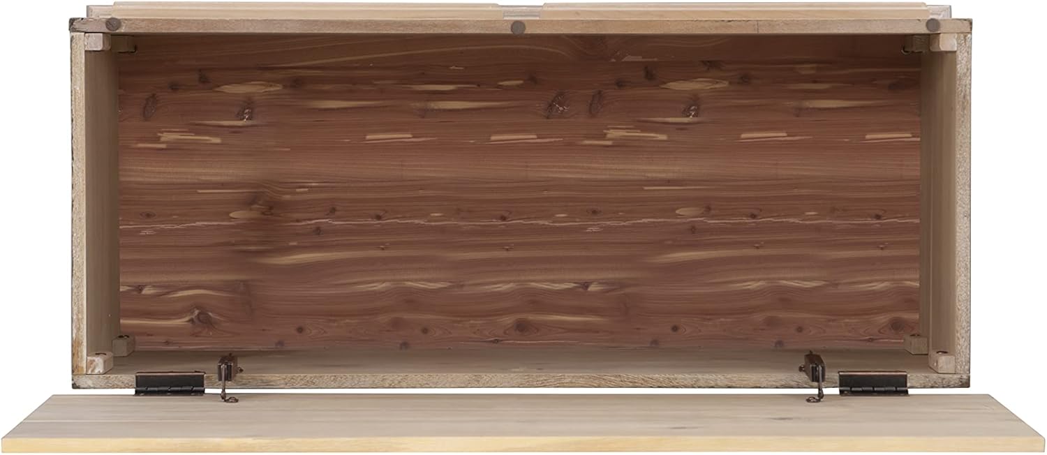 Powell Natural Cedar Chest Chadwick Bench