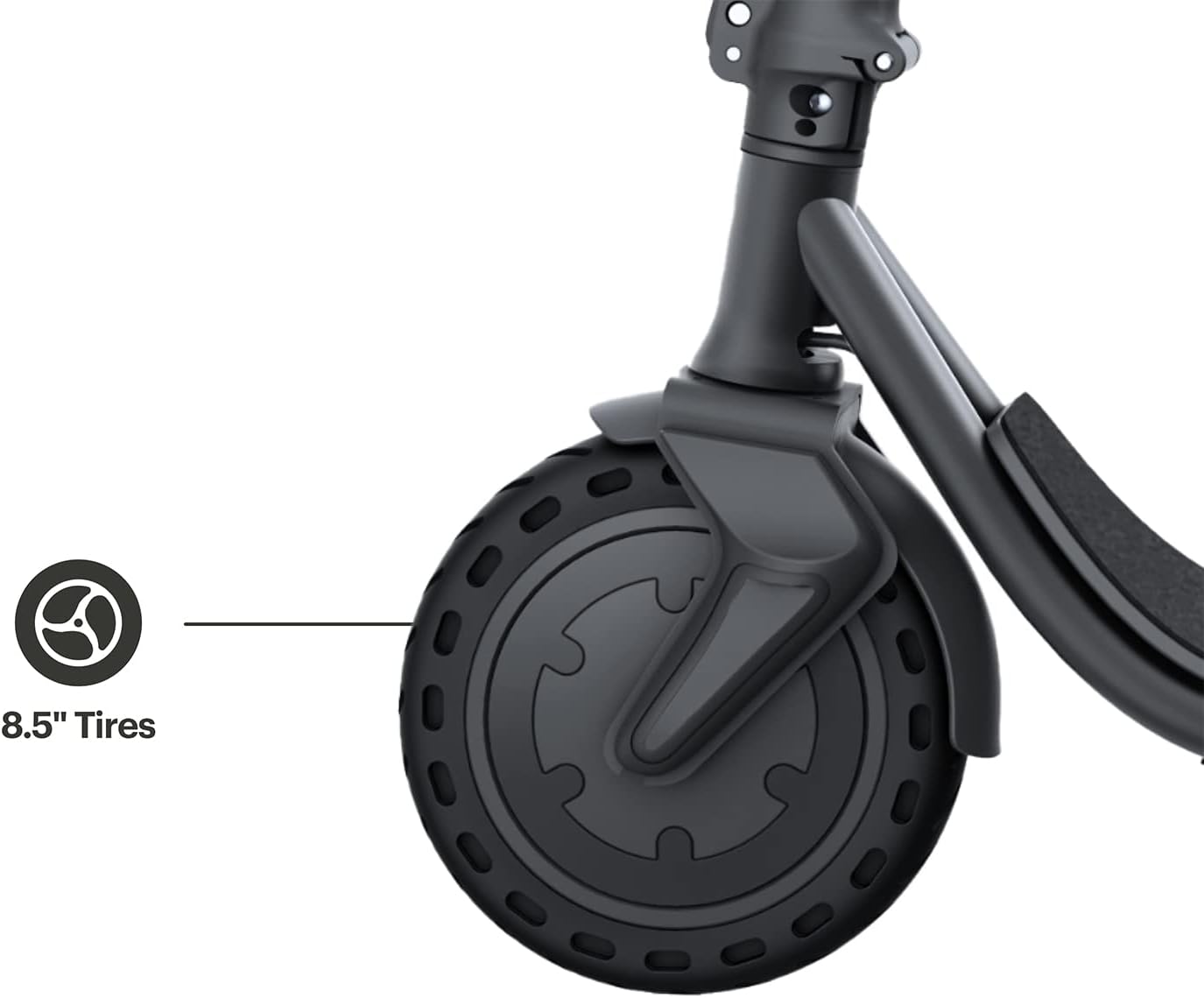 Jetson Racer Electric Scooter, 15 miles per hour, 16 miles Max Range, Twist Throttle, 250-Watt Motor, LCD Display, 3 Speed Modes, Ages 12+, Black, JRACER-BLK