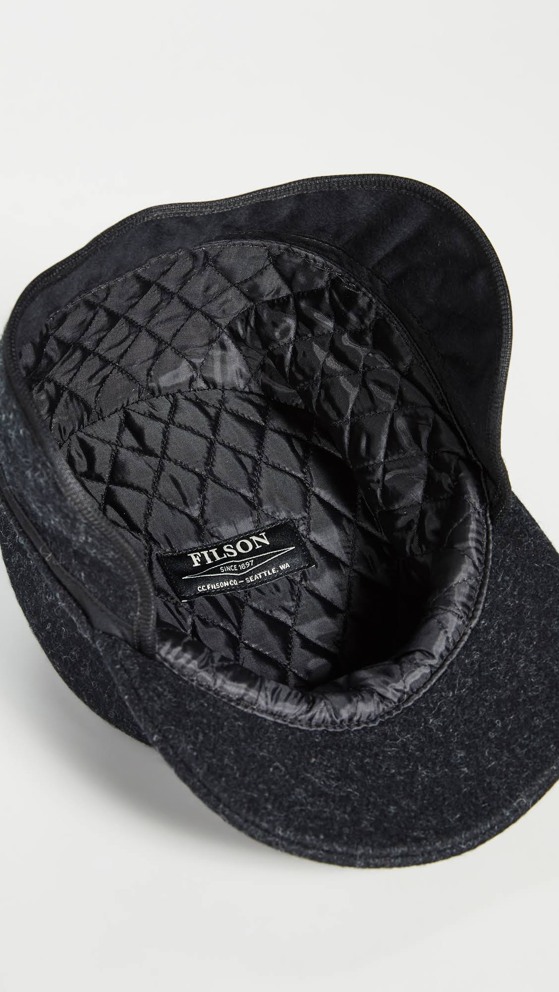 Filson Mackinaw Cap - Charcoal