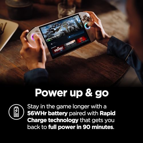 Lenovo Legion Go S - 2025 - Mobile Gaming Console - AMD Radeon graphics - 8" PureSight IPS Display - 120Hz - AMD Ryzen™ Z2 Go - 16GB Memory - 512GB Storage - Glacier White - Free PC Game Pass