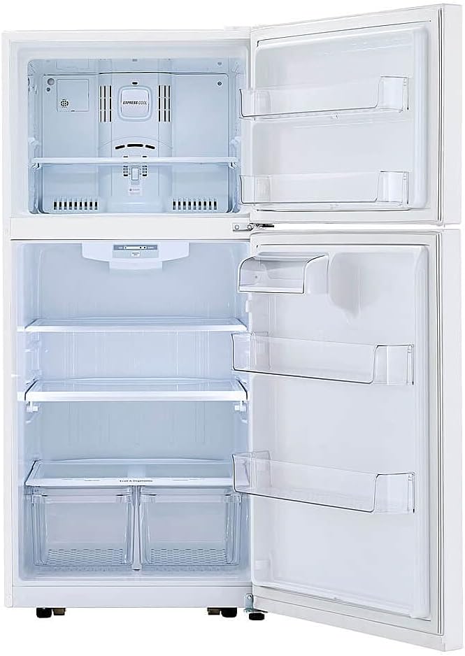 LG LTCS20020W 20.2 Cu. Ft. Top-Freezer Refrigerator - White