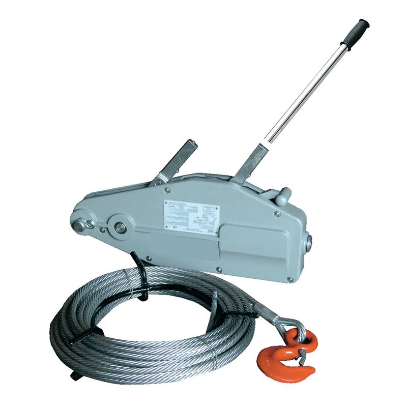 Vestil WALL-D Wall Mounted Hand Winch - Double