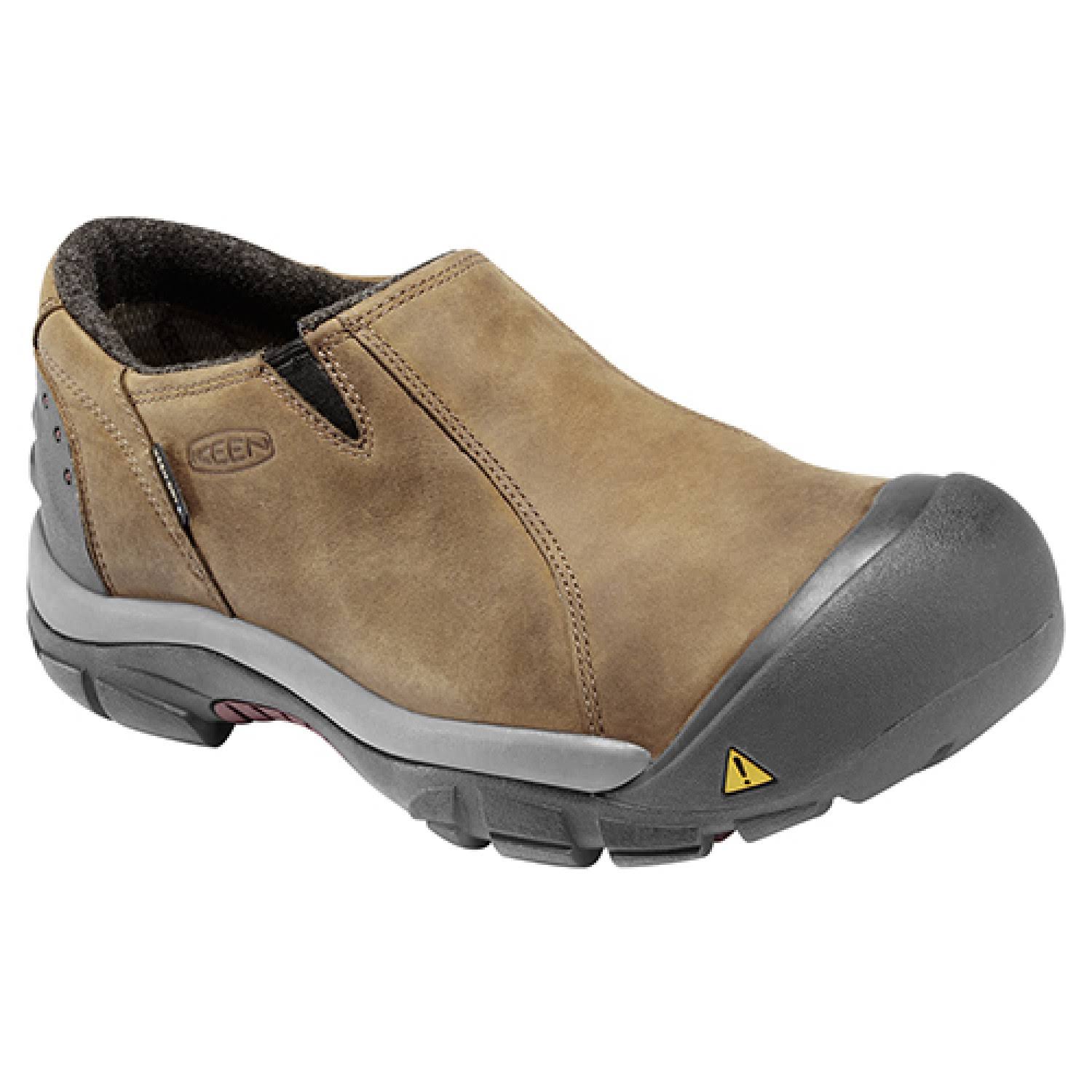 Keen Men&s Brixen Waterproof Low (8.5 Slate Black/Madder Brown)