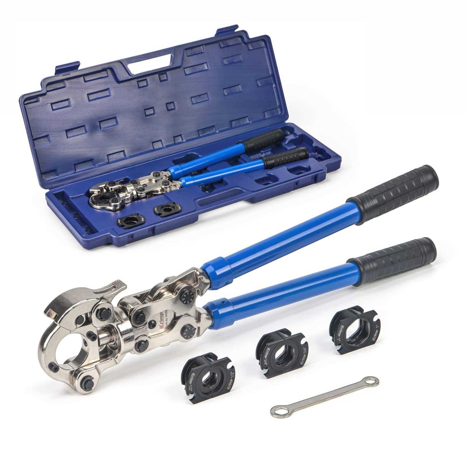 submitnewspa IWS-1632AF Copper Tube Fittings Crimping Tool with 1/2,3/4 and 1-inch Jaw for ProPress Copper fitting-manufactured by Iwiss - Shop Hardware Tools Online Store