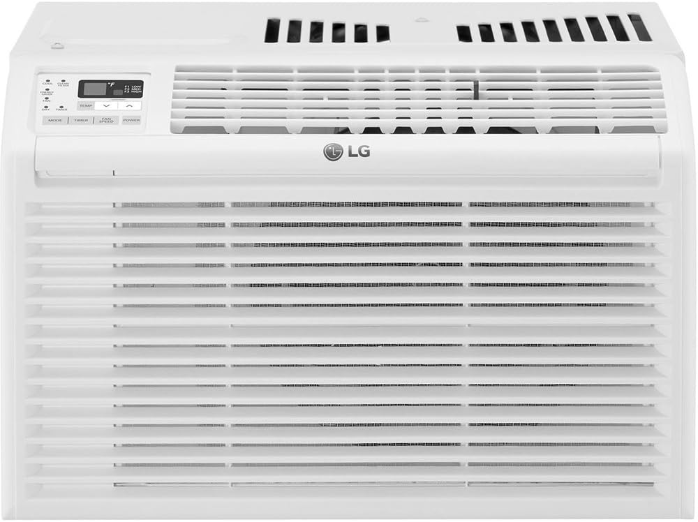 LG LW6017R 6,000 BTU 115V Window Air Conditioner with Remote Bundle with 1 YR CPS Enhanced Protection Pack