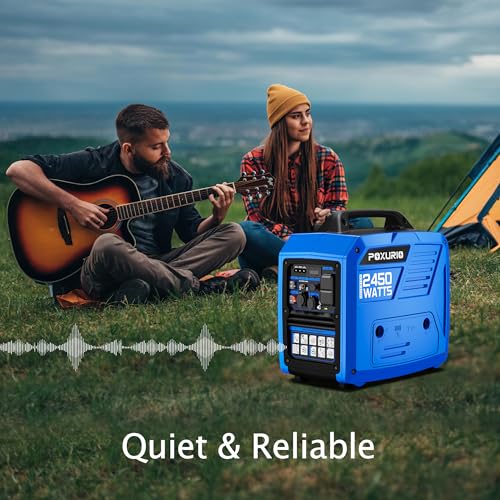 4000 Watt Inverter Generator, 120V Gas Powered Generator Super Quiet, RV Ready/EPA for RV, Camping and Home