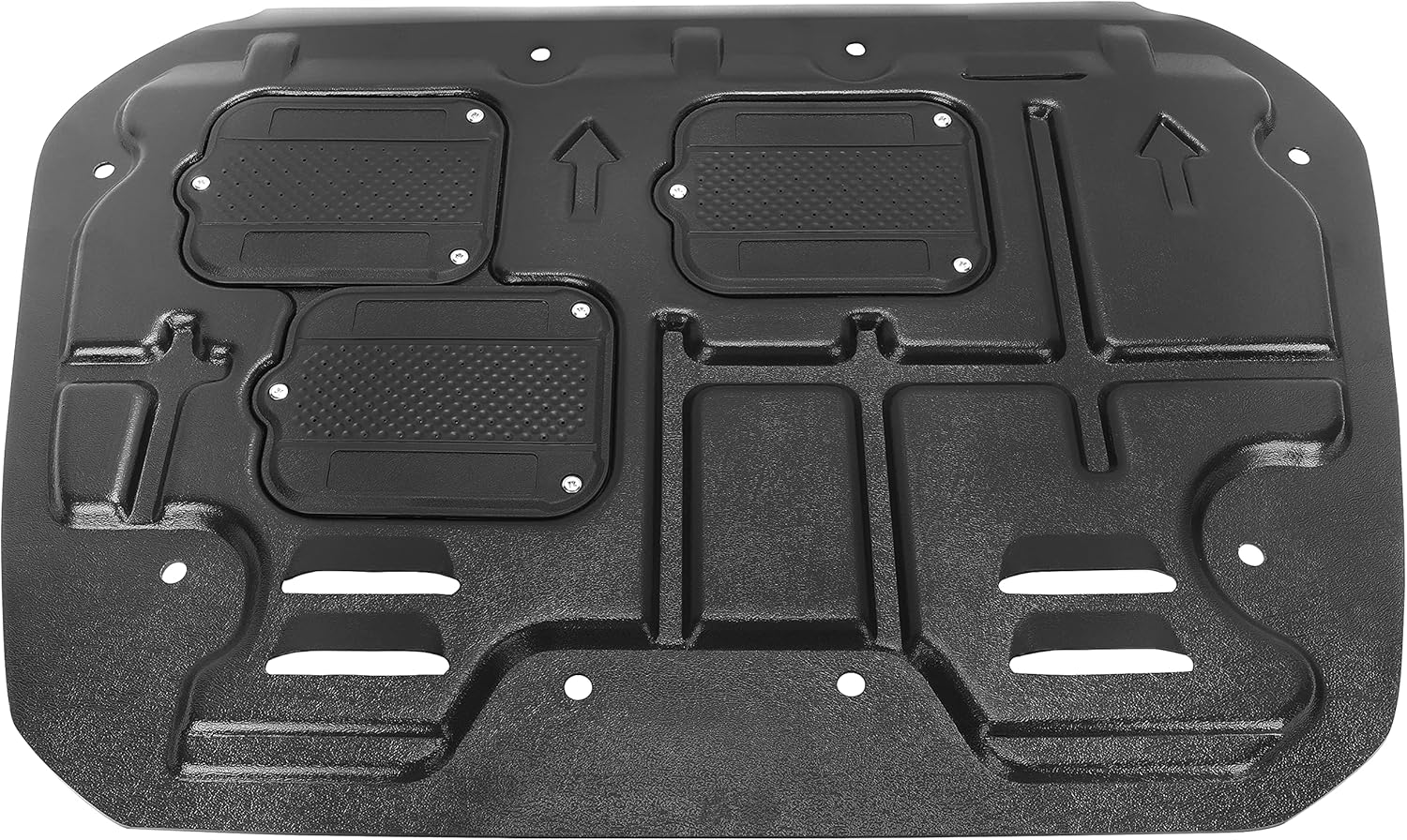 Kojem Under Engine Splash Shield Guard Mudguard Compatible with 2016-2020 Honda Civic Pack of 2