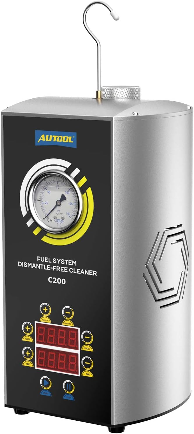 QPKING Car Fuel System Dismantle-Free Cleaner, Automotive Fuel Injection Systems Cleaners,Fuel System Cleaning Assistant Fuel Injector Cleaner