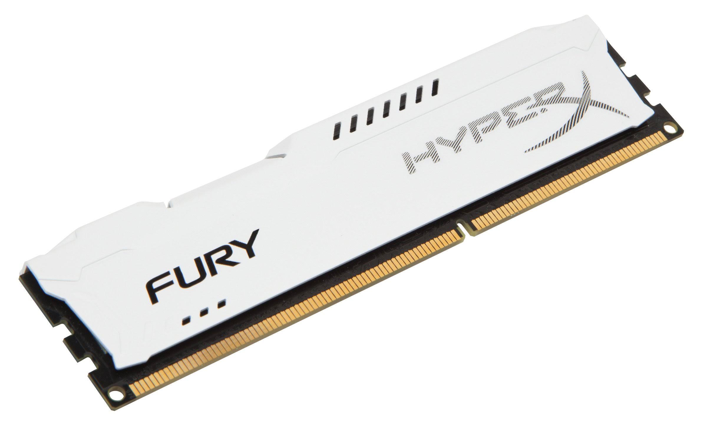 Kingston HyperX Fury Memory White - 16GB Kit (2x8GB) - DDR3 1600Mhz