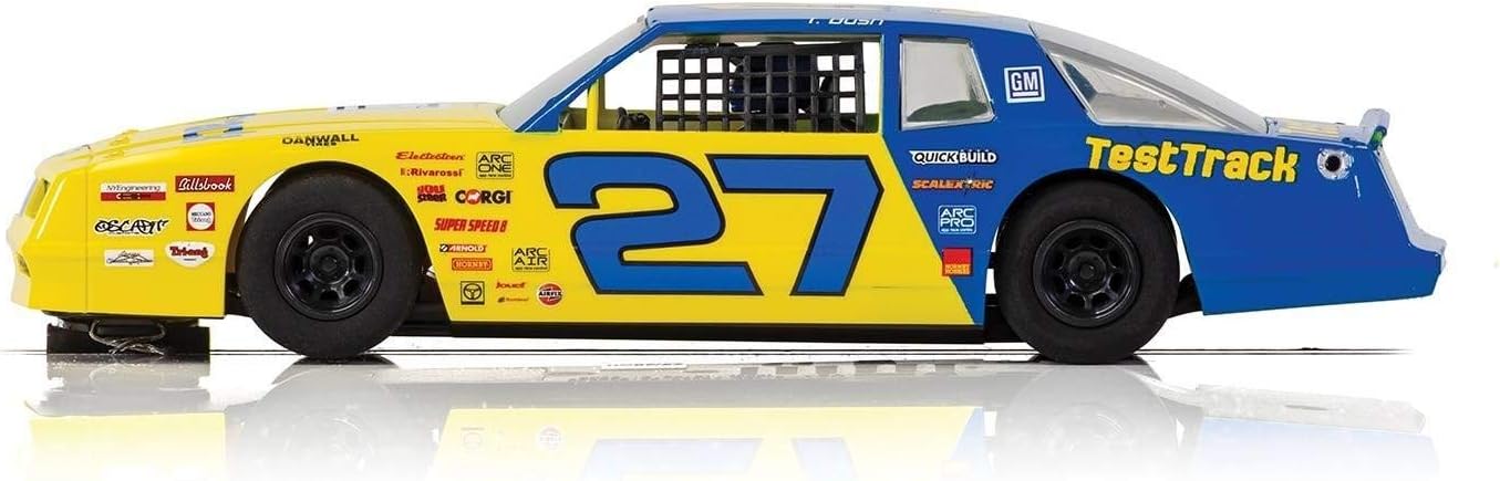 Scalextric Stock Car Challenge 1:32 Race Track Slot Car Set C1383T Yellow & Black