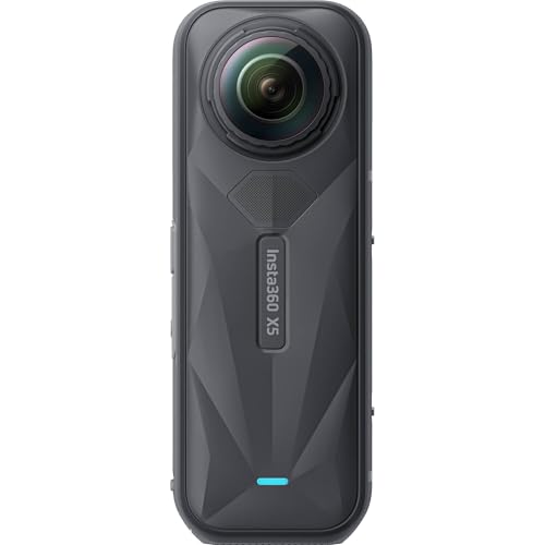 Insta360 X5 8K 360 Waterproof Action Camera with PureVideo AI, Stabilization, 185-Min Battery Life (CINSAAHA_X501) + 50-in-1 Accessory Kit + 128GB Card + More Kit