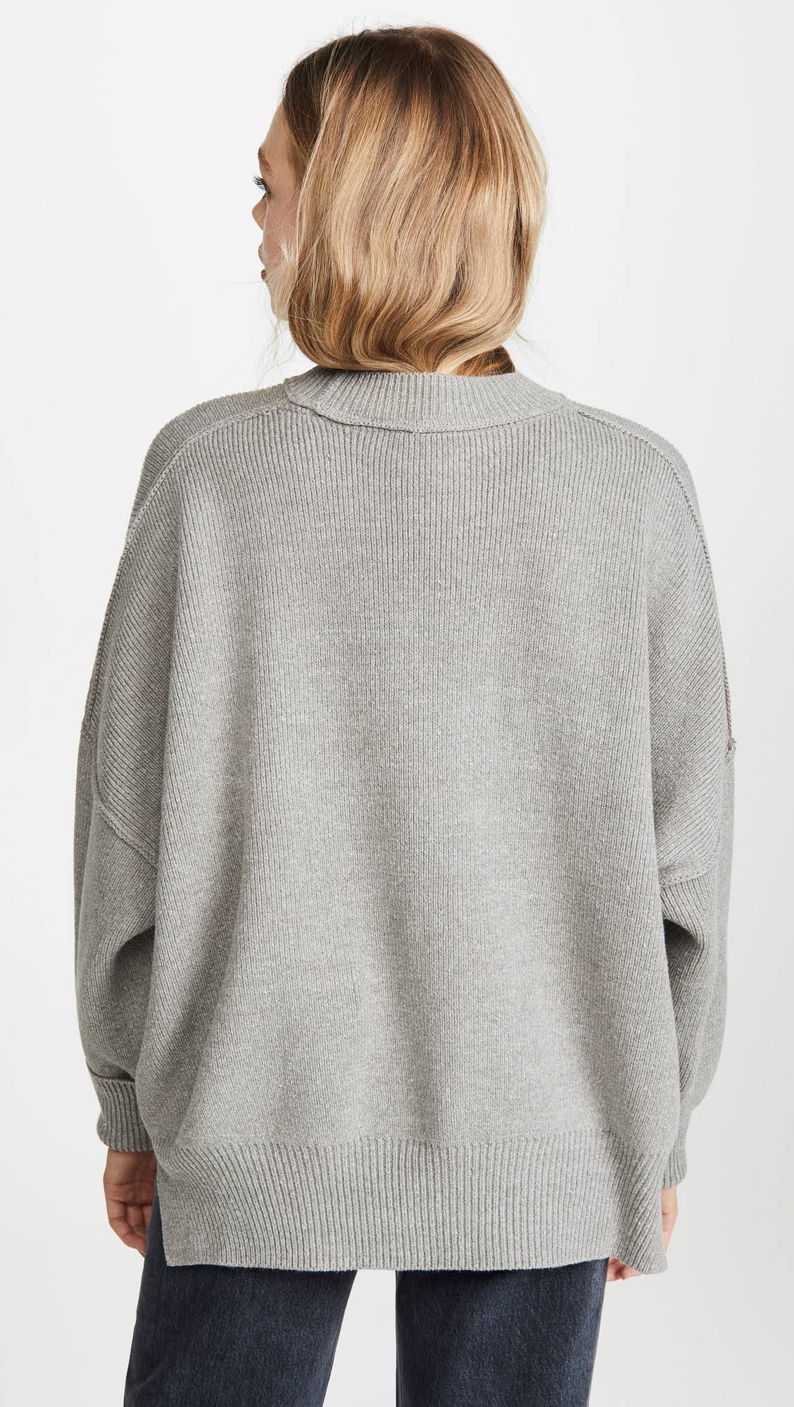 Easy Street Tunic by Free People, Heather Grey, L