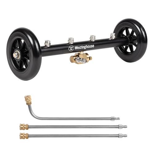 Westinghouse WPX3400 Gas Pressure Washer, 3400 PSI and 2.6 Max GPM, Onboard Soap Tank, Spray Gun and Wand, 5 Nozzle Set, for Cars/Fences/Driveways/Homes/Patios/Furniture