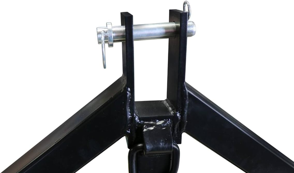 Titan Attachments Heavy Duty CAT 2 3-Point 2 Receiver Hitch Quick Hitch Compatible