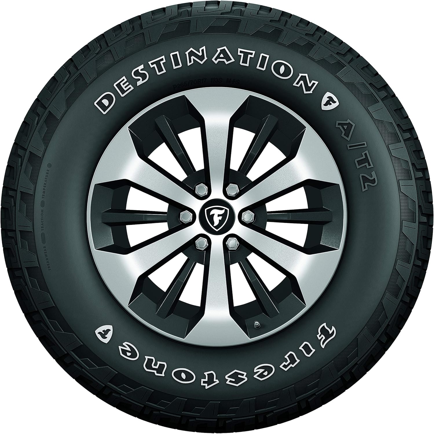 Firestone Destination A/T2 All-Terrain Truck & SUV Tire P245/60R18 104 T