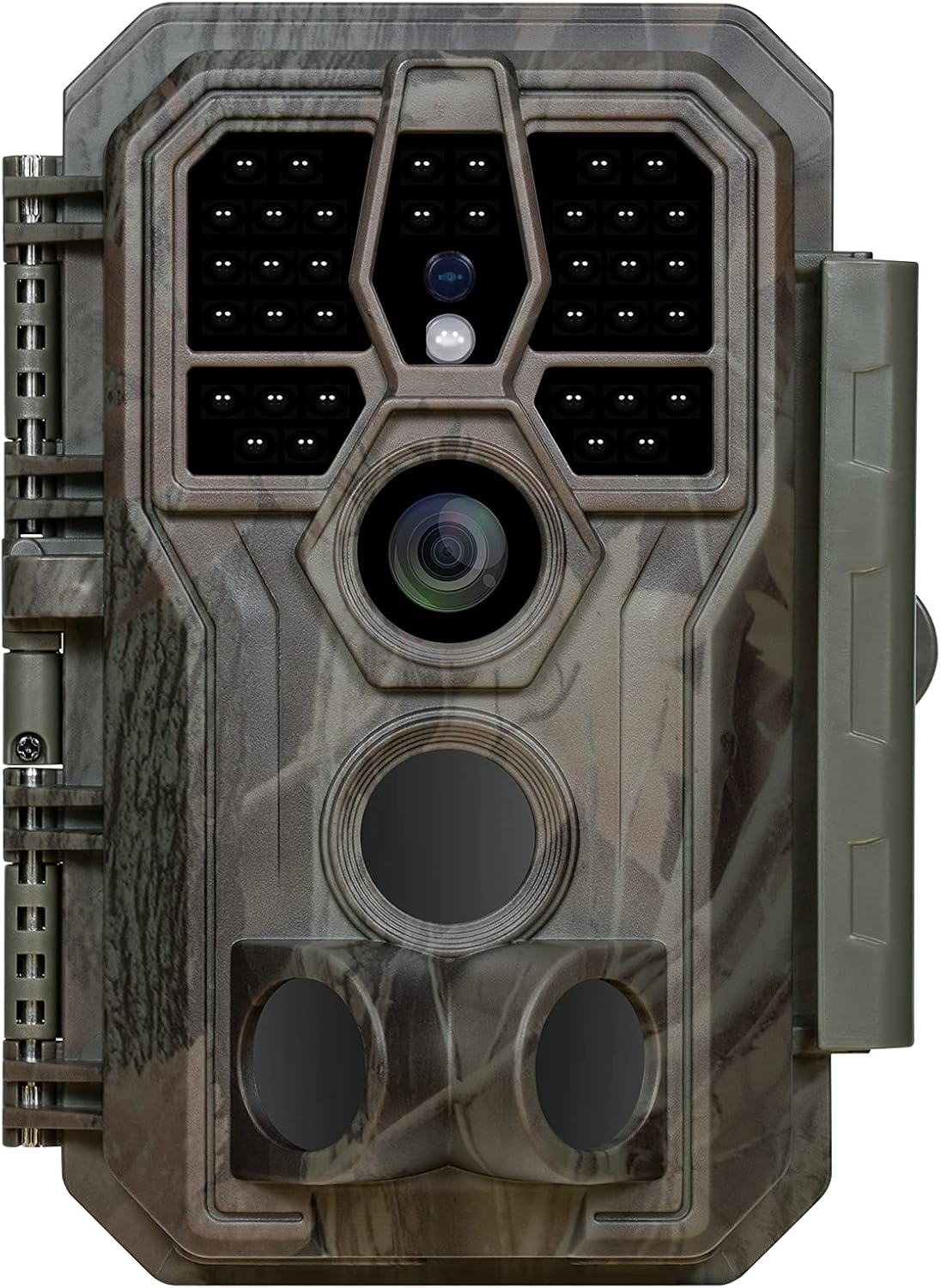 GardePro E5S Trail Camera 32MP 1296P Game Camera with 100ft Night Vision Ultra Fast 0.1S Motion Activated Waterproof, Camo