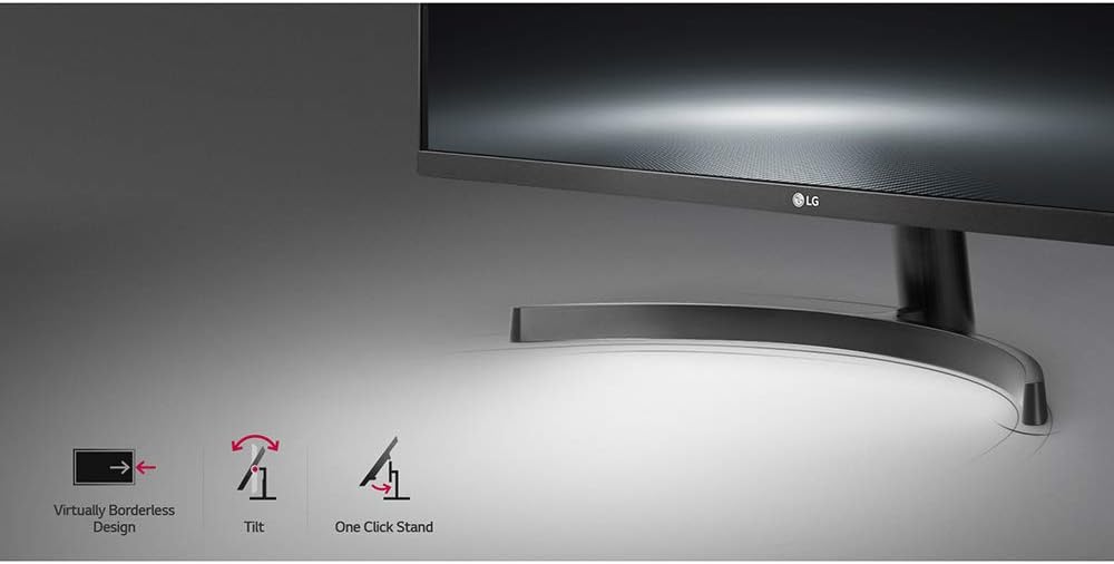 LG 27QN600-B 27 inch QHD 2560x1440 IPS Monitor with AMD FreeSync, HDR10 2 Pack