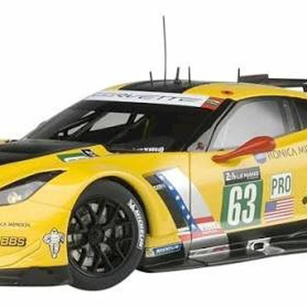 Chevrolet Corvette C7 R #63 Jan Magnussen / Antonio Garcia / Ryan Taylor Le Mans (2016) 1/18 Model Car by AUTOart